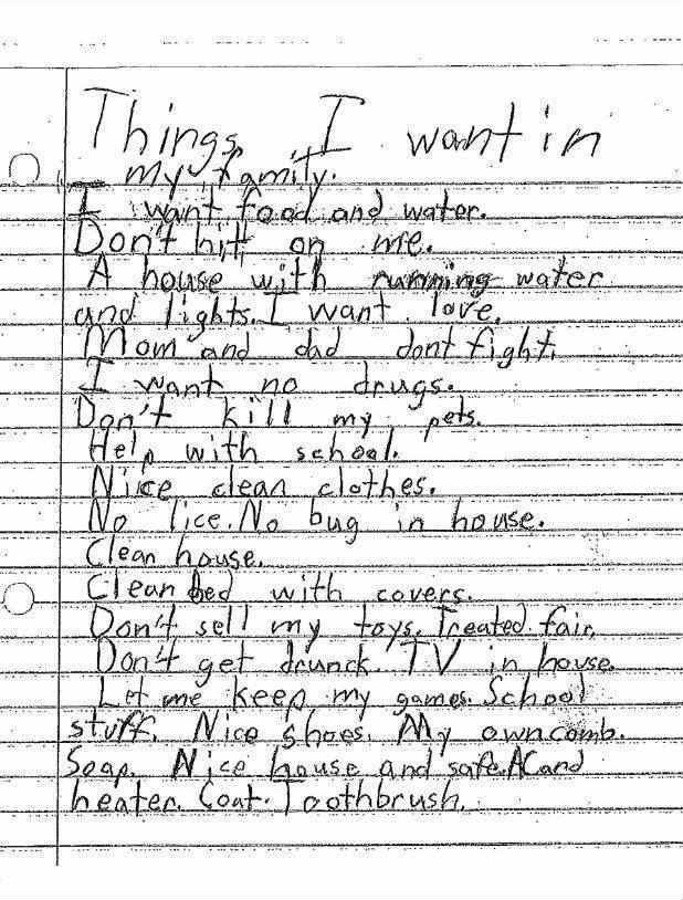 How to write a letter to a foster child picture